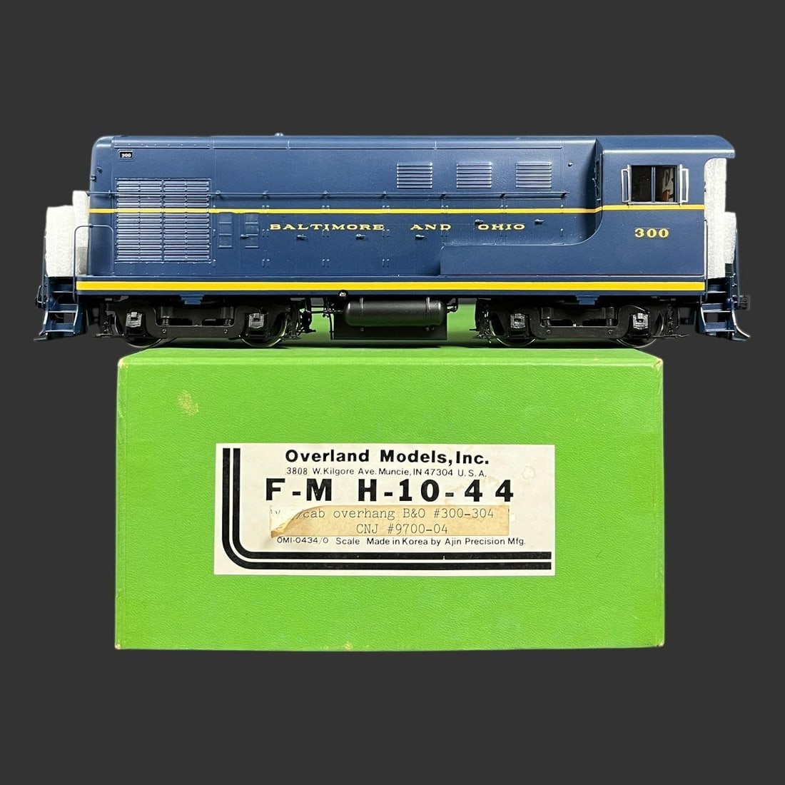 Overland Models, Inc. B&O F-M H-10-4 4 Train (1 of 10)