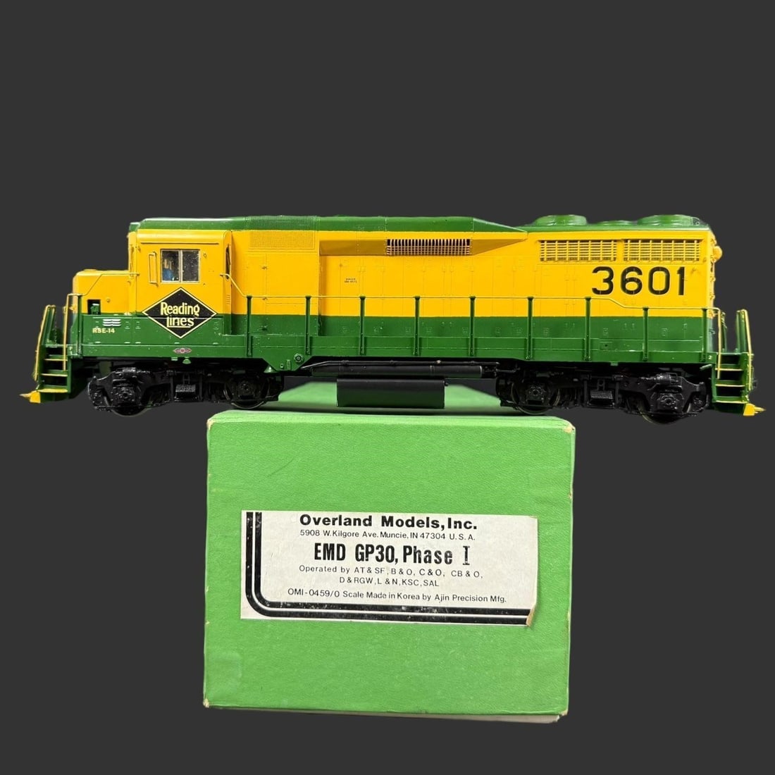 Overland Models, Inc. EMD GP30 Phase 1 Train (1 of 11)