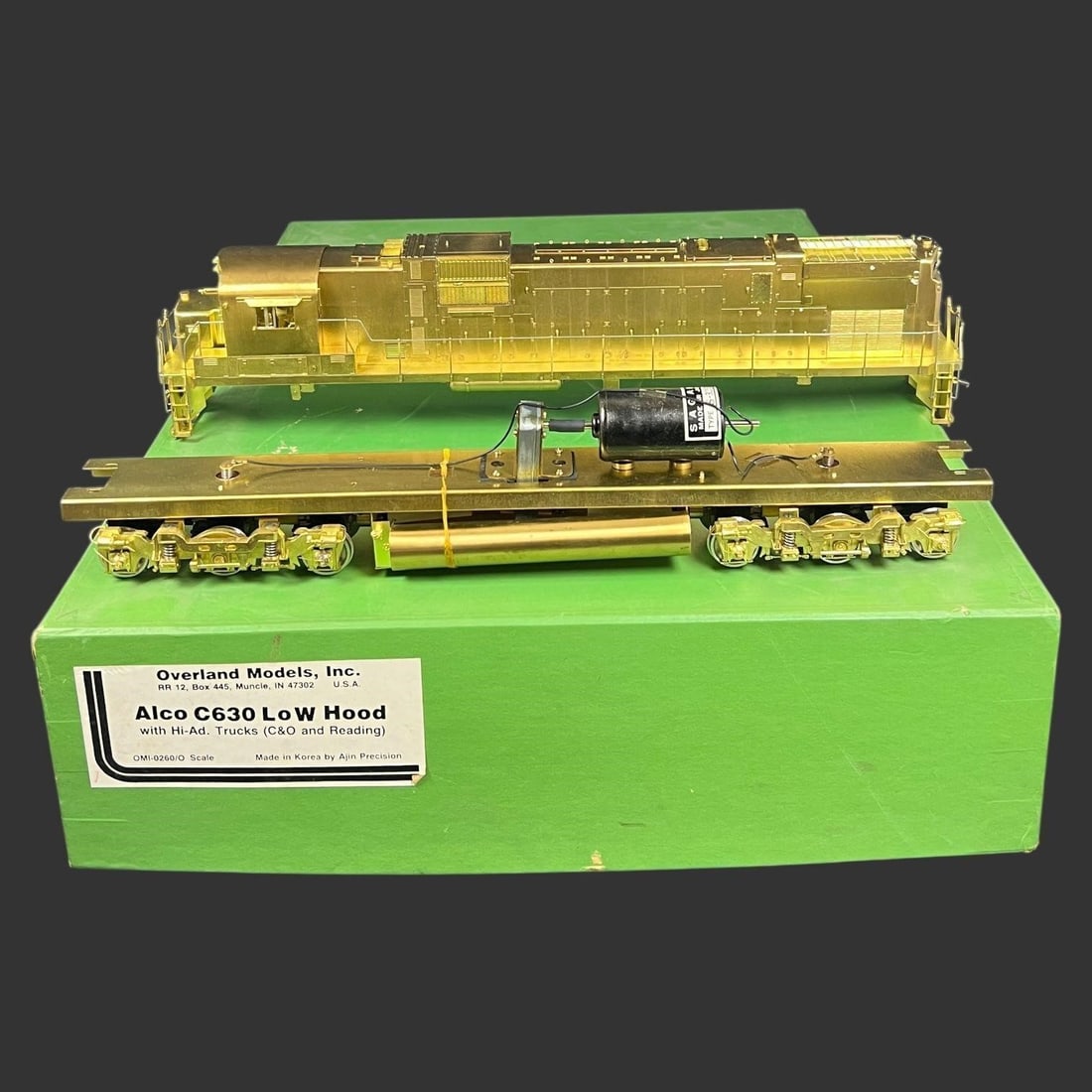 Overland Models, Inc. Alco C630 LoW Hood Train (1 of 11)