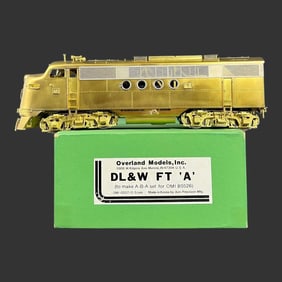 Overland Models, Inc. DL&W FT 'A' Train