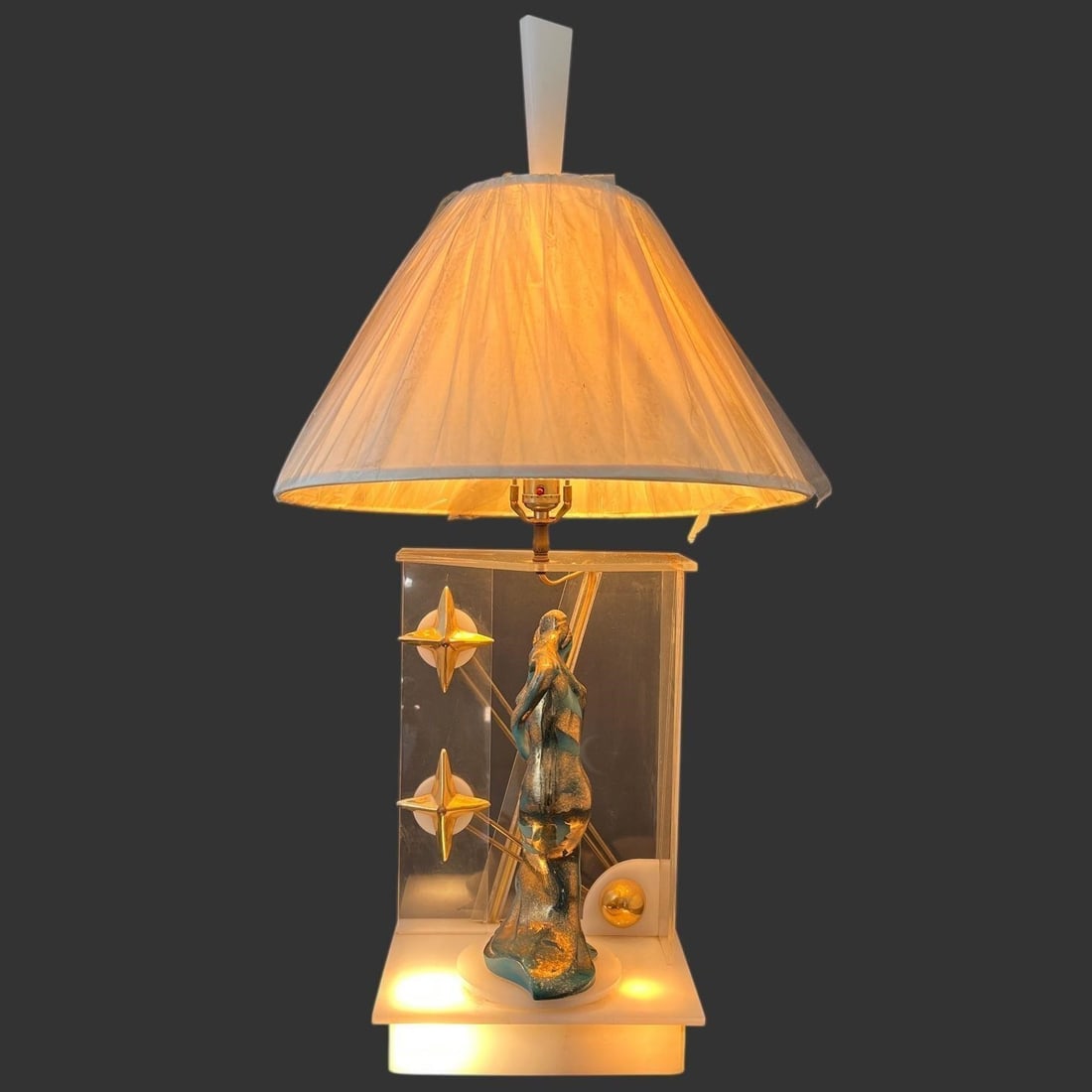 Moss Lighting Co. Dancing Woman MCM Lamp (1 of 10)