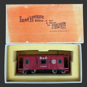 Precision Scale Co. B&O Wagon Top Caboose Train