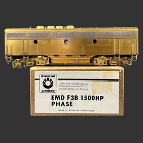Oriental Limited EMD F3B 1500HP Phase 1 Train