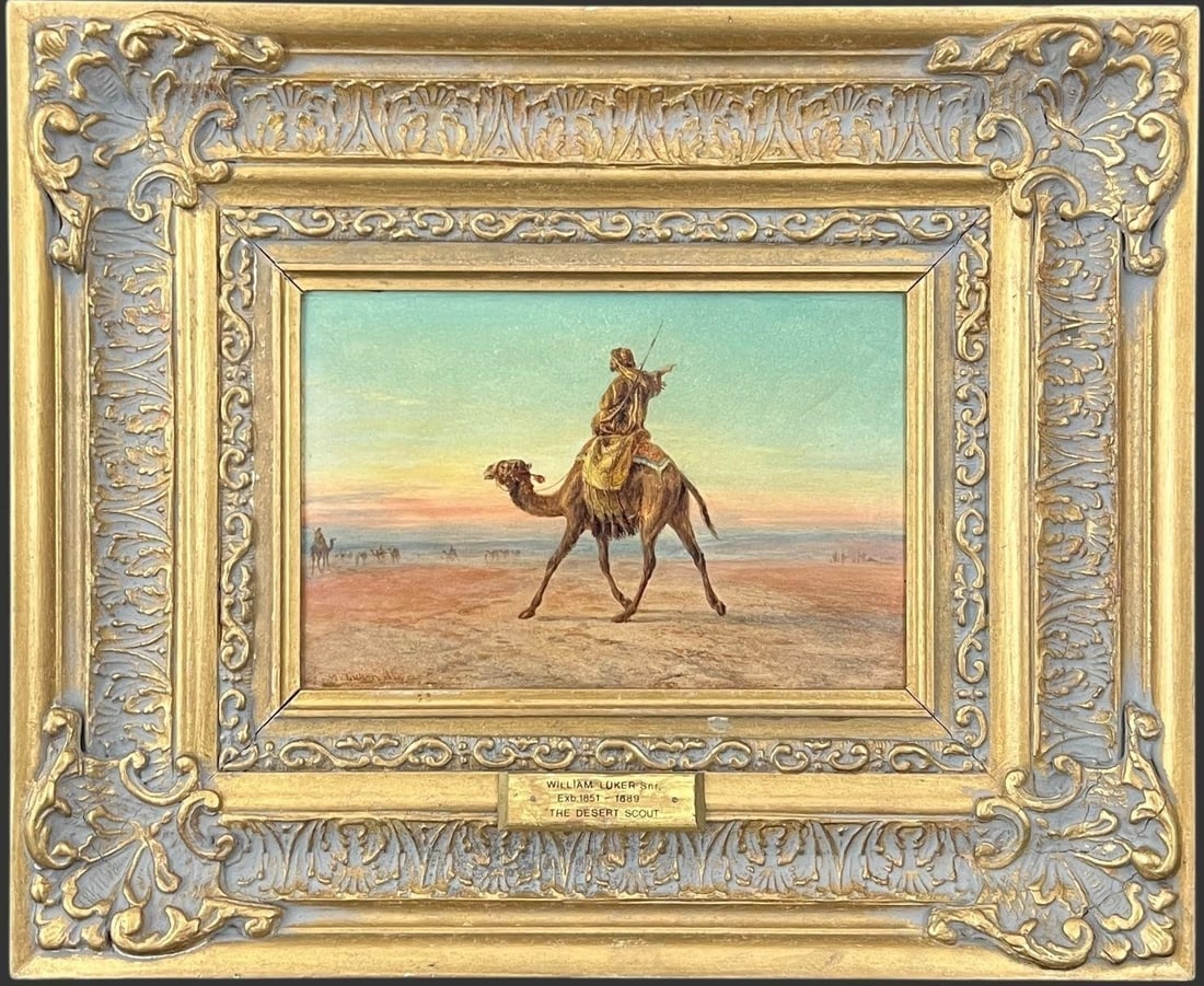 William Luker Snr. (1828-1905) Oil Painting (1 of 8)