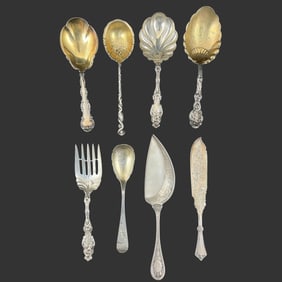 Lot of 8 Miscellaneous Sterling Silver Flatware