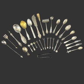 Lot of 31 Sterling Silver Flatware