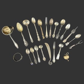 Lot of 22 Sterling Silver Pieces