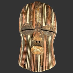 African Carved Wooden Mask