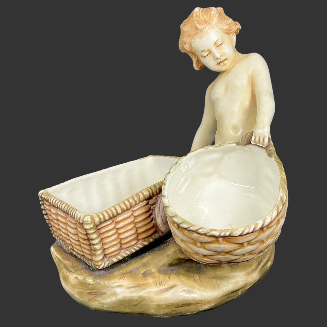 Amphora Austria Porcelain Figural Cherub Bowl (1 of 11)