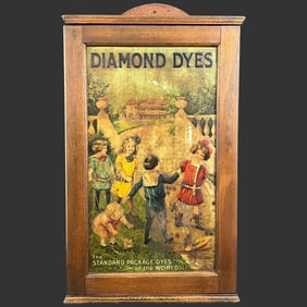 Diamond Dyes Country Store Cabinet