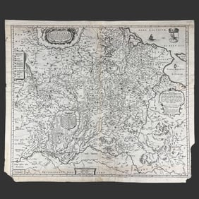 Radziwil Map of the Grand Duchy of Lithuania