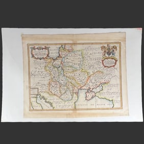 A New Map of Present Poland, Hungary, Walachia,etc