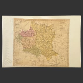 Bowles's New & Accurate Map of Poland And Prussia