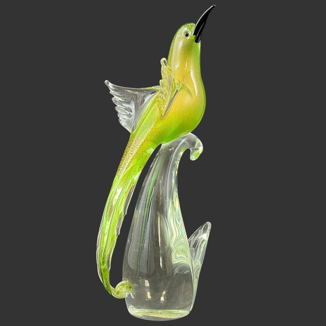 Murano Emperor of Germany Glass Bird Figurine (1 of 9)