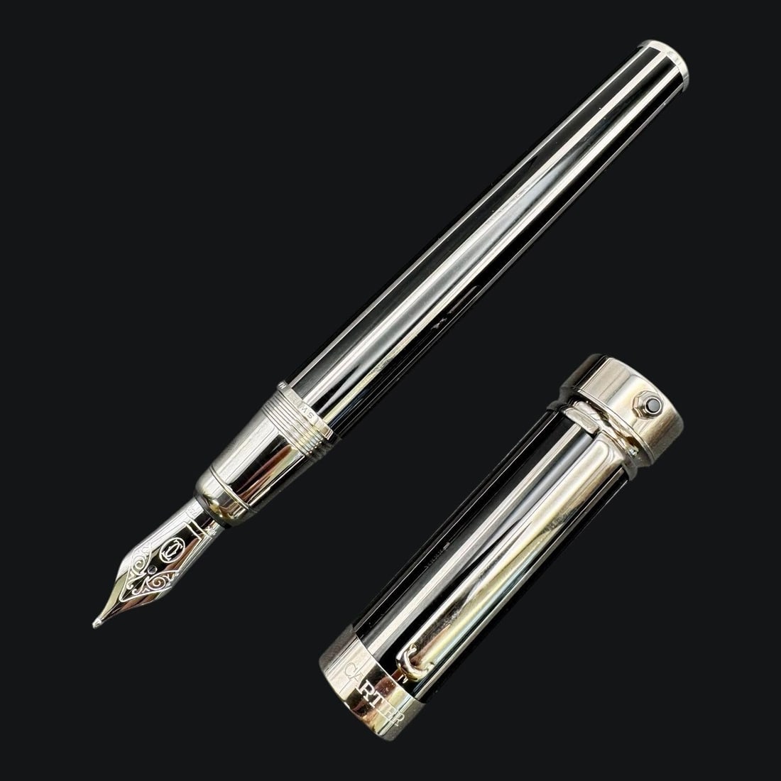 Louis Cartier Stripe Fountain Pen Watch (1 of 11)
