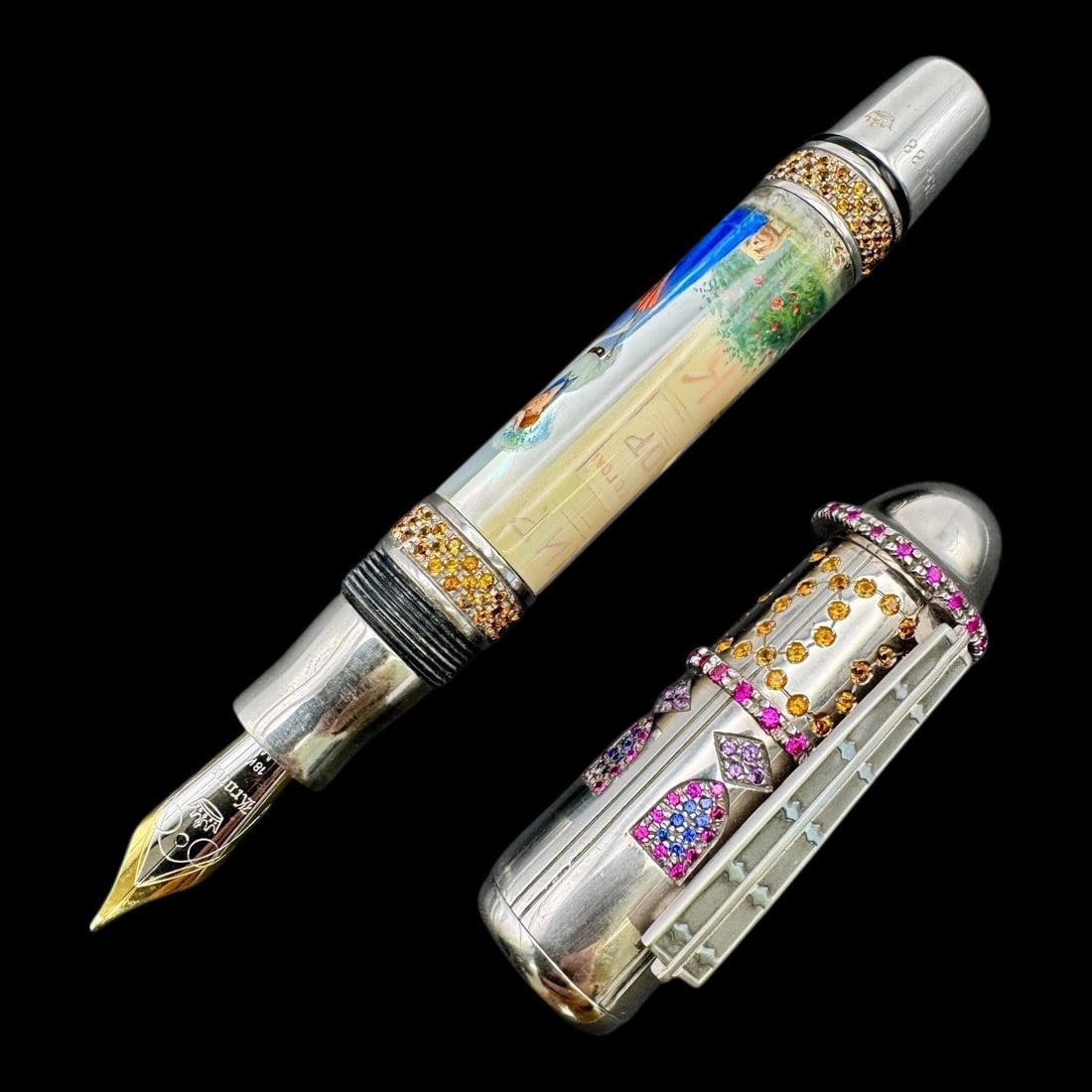 Krone Moulin Rouge Toulouse-Lautrec Fountain Pen (1 of 13)