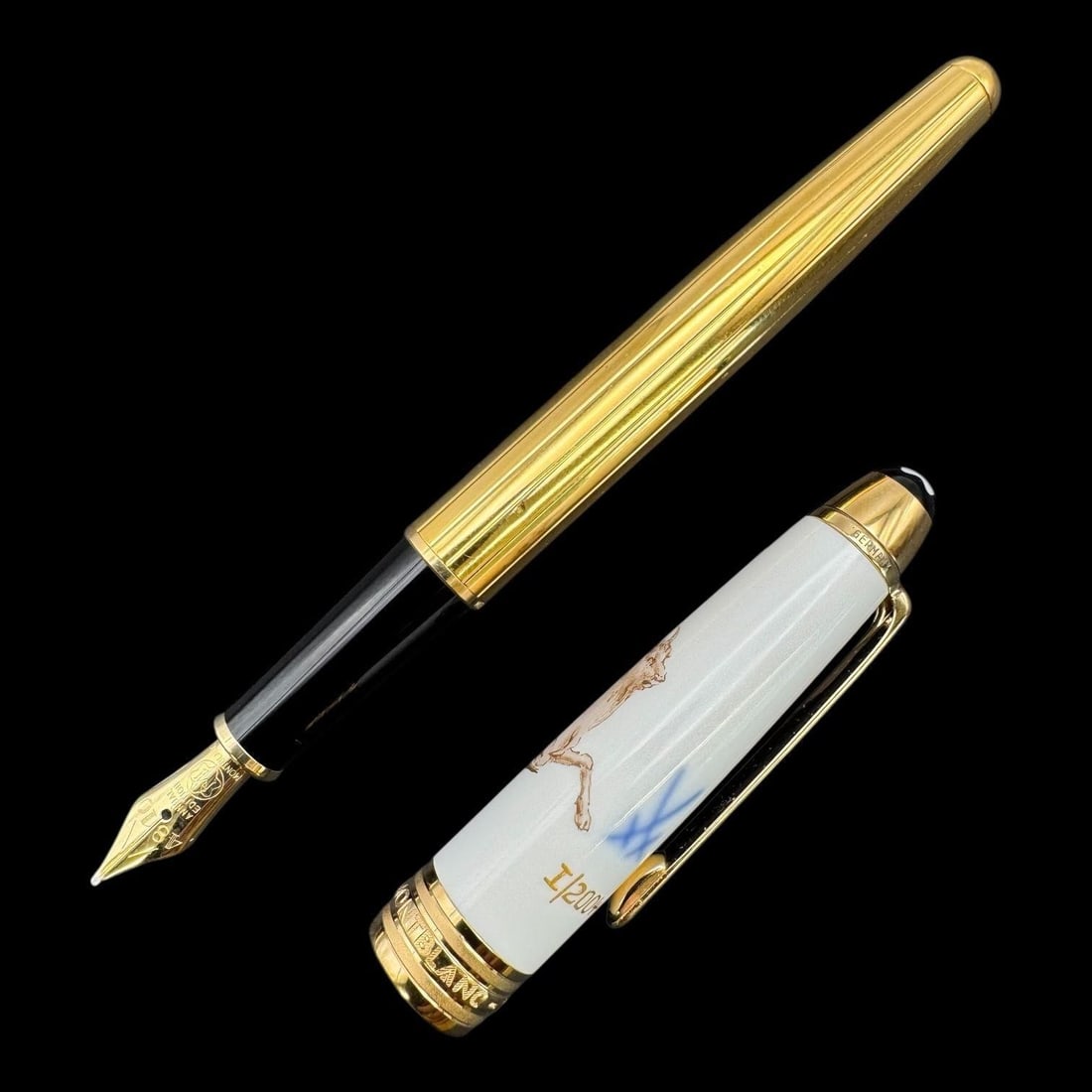 Montblanc Meissen Marquise de Pompadour Pen (1 of 15)