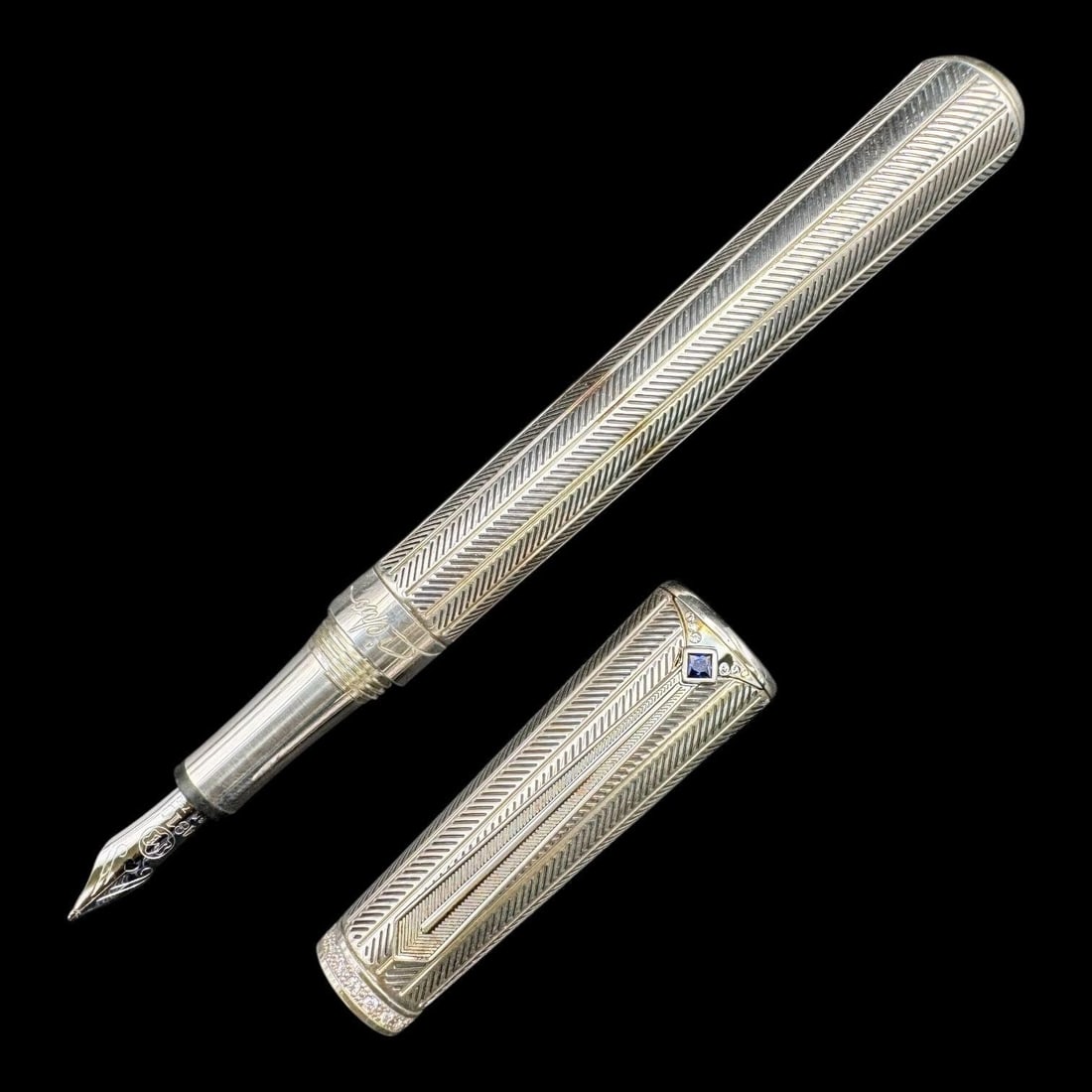 Montblanc Marlene Dietrich Sterling Fountain Pen (1 of 12)