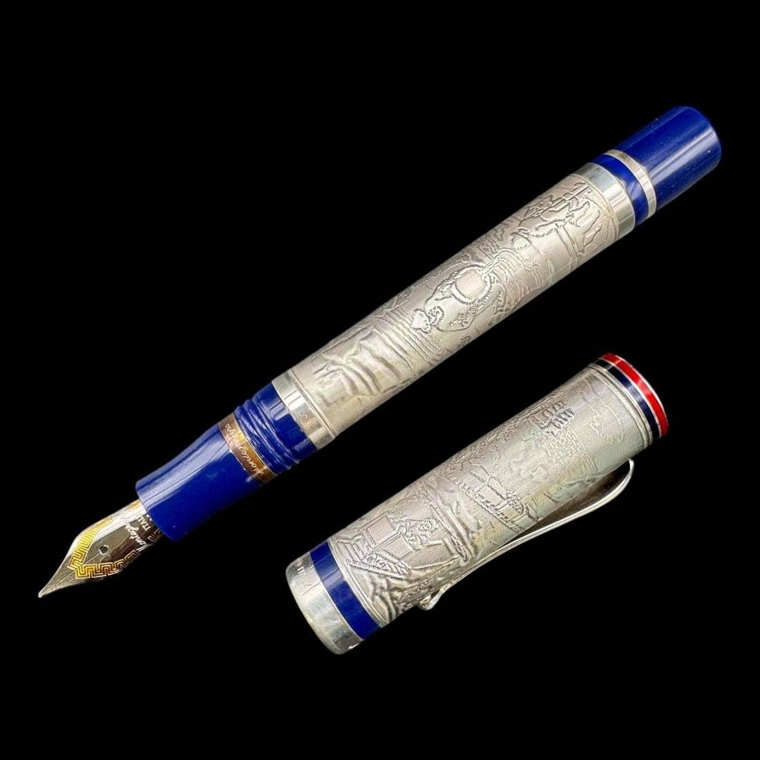 Montegrappa Cosmopolitan 1849 E-W Gold Rush Pen (1 of 13)