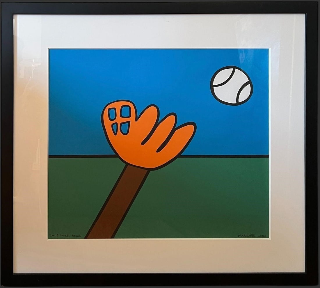 'Back Back Back' by Marqueo 2003 Lithograph (1 of 6)