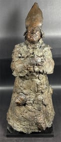 Marcia Marx (1931-2005) Catholic Pope Sculpture