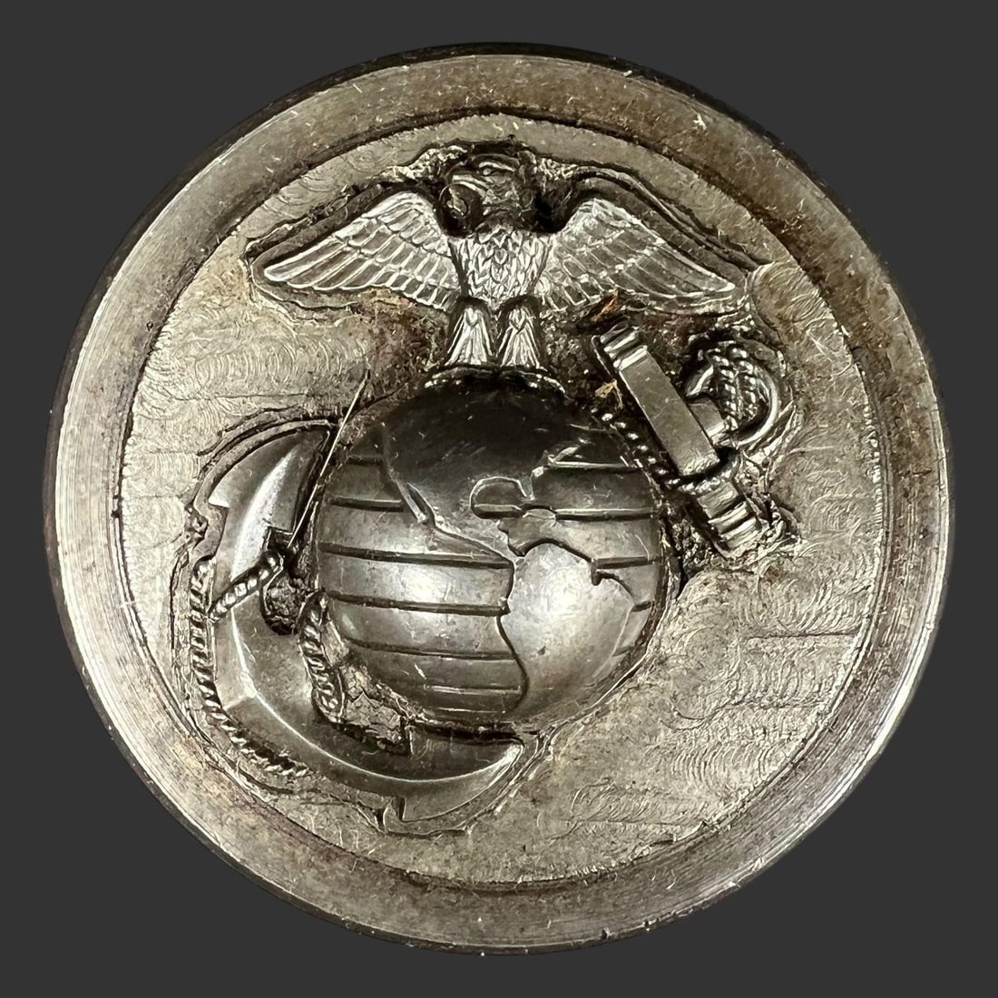 USMC Eagle Globe Anchor Steel Striking Die (1 of 4)