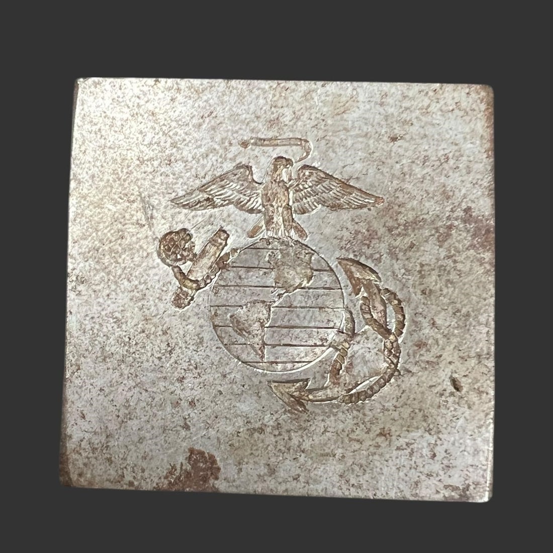 USMC Eagle Globe Anchor Flat Die Block (1 of 3)