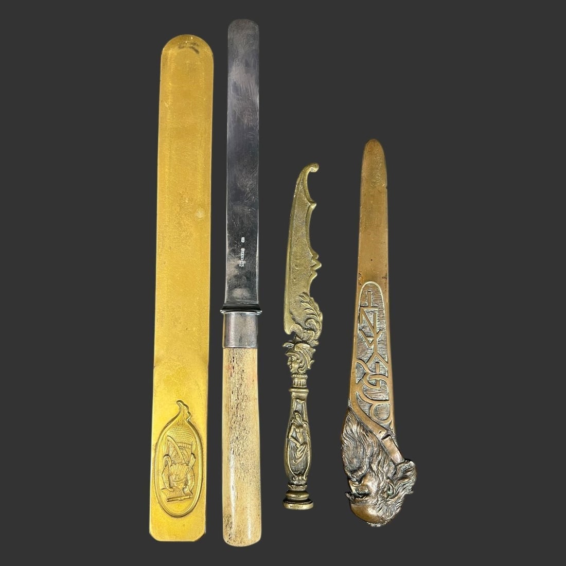 Lot of 4 Ornamental Letter Openers Page Turners (1 of 11)