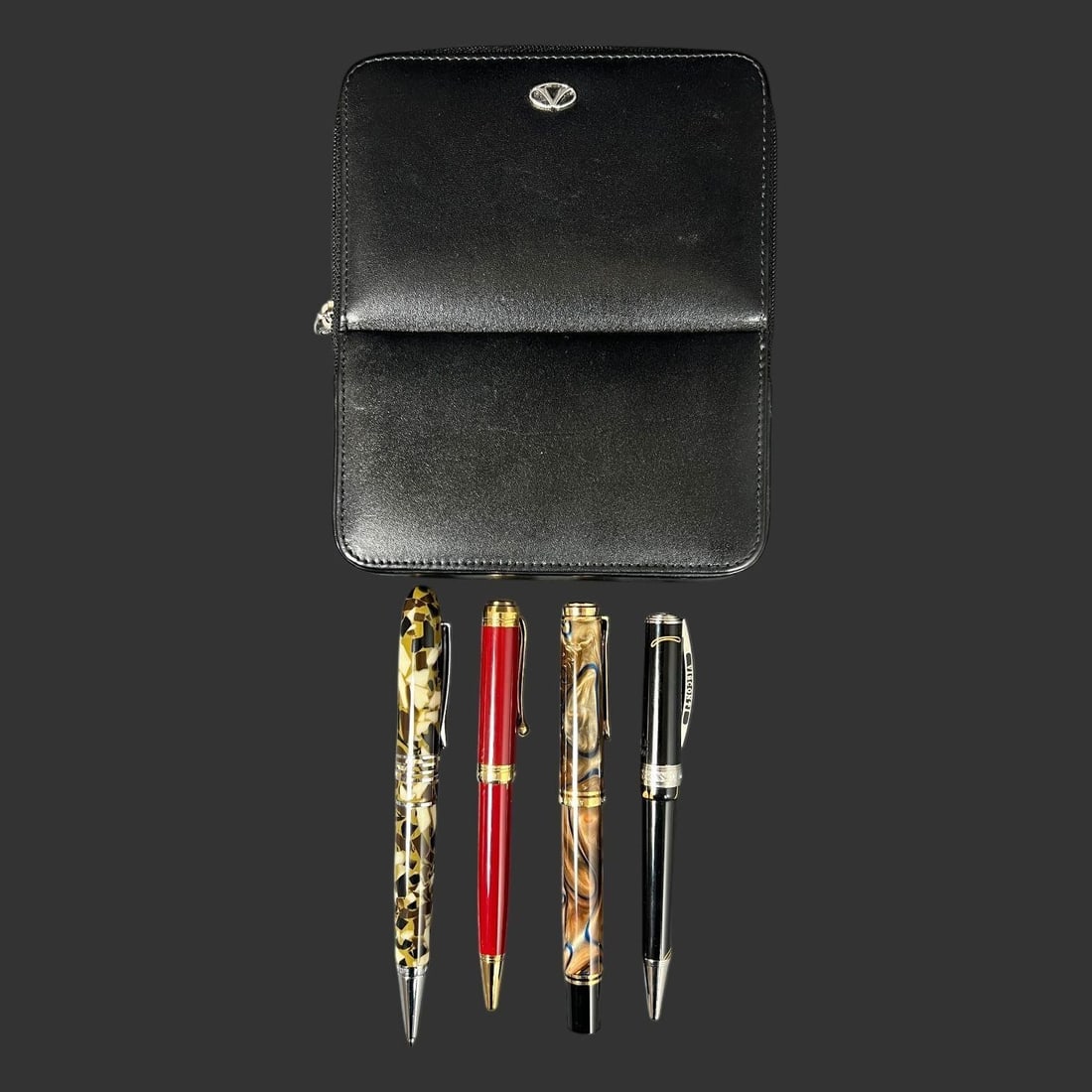 Lot of 4 Pens w/ Visconti Carrying Case (1 of 20)
