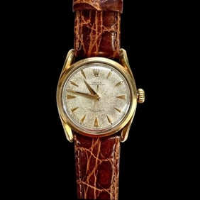 Vintage Rolex Oyster Perpetual 18K Wristwatch