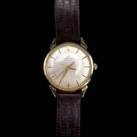 Vintage 14K Yellow Gold Omega Wristwatch
