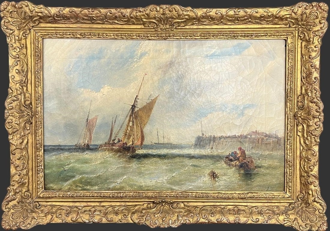 Eloi Noel Bouvard (1875-1957) Oil Painting (1 of 7)