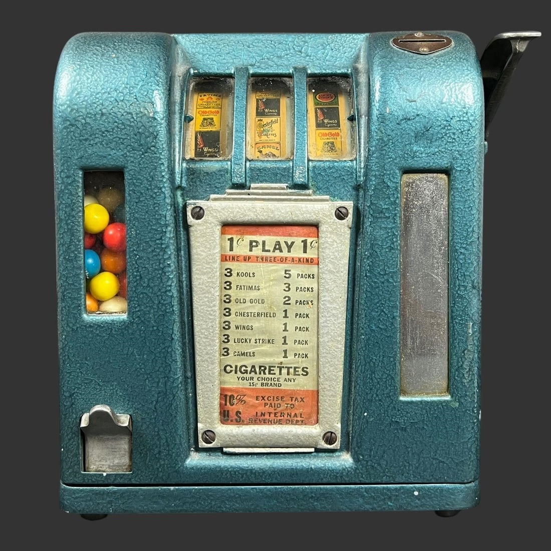 Groetchen Zephyr 1¢ Coin-Operated Trade Stimulator (1 of 7)