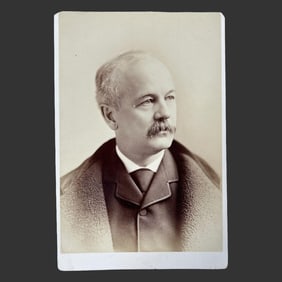 James R. Osgood Cabinet Photo by Napoleon Sarony