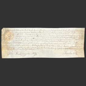 1777 NY Supreme Court Writ Robert Yates
