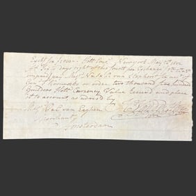 1802 Kosciuszko New York-Amsterdam Draft