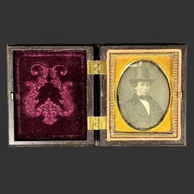 19th Century Daguerreotype Portrait of a Gentleman
