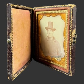 19th Century Daguerrotype Portrait of a Man