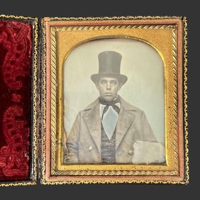 19th Century Daguerreotype Portrait of a Gentleman