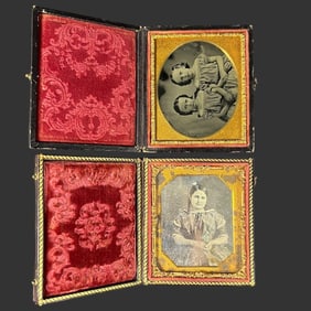 Two Mid-19th Century Cased Daguerreotypes