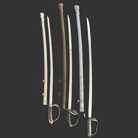 Group of American Ceremonial Sabers (3)