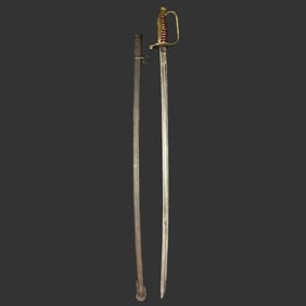 Japanese Army Officer Type 19 Dress Sword