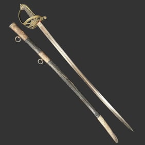 European Officer's Sabre with Pierced Guard