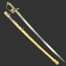 Antique British Victorian-Era Officer's Sword