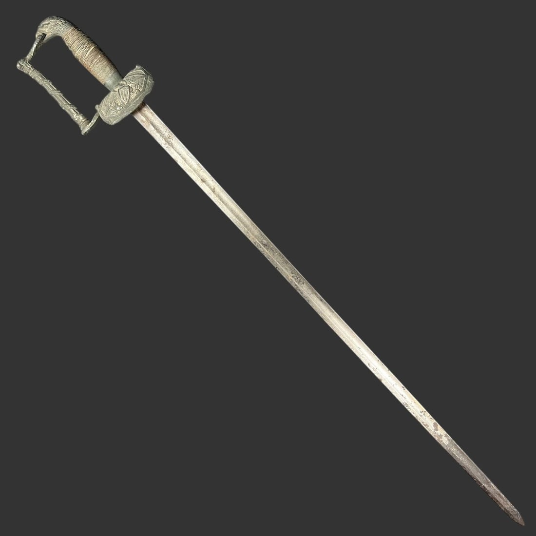 Widmann Eagle-Head Officer's Sword & Scabbard (1 of 9)