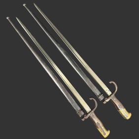 PairofFrenchModel1874GrasBayonets