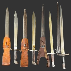 Lot of 4 Argentinian Model 1909 Bayonets