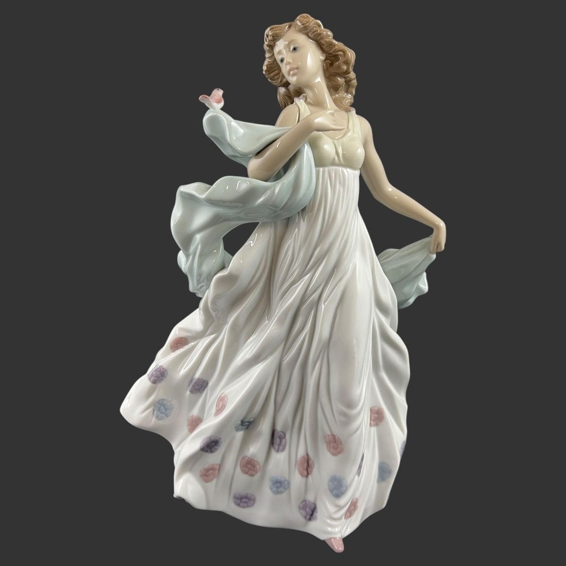 Lladro Spain Porcelain #6193 'Summer Serenade' (1 of 8)