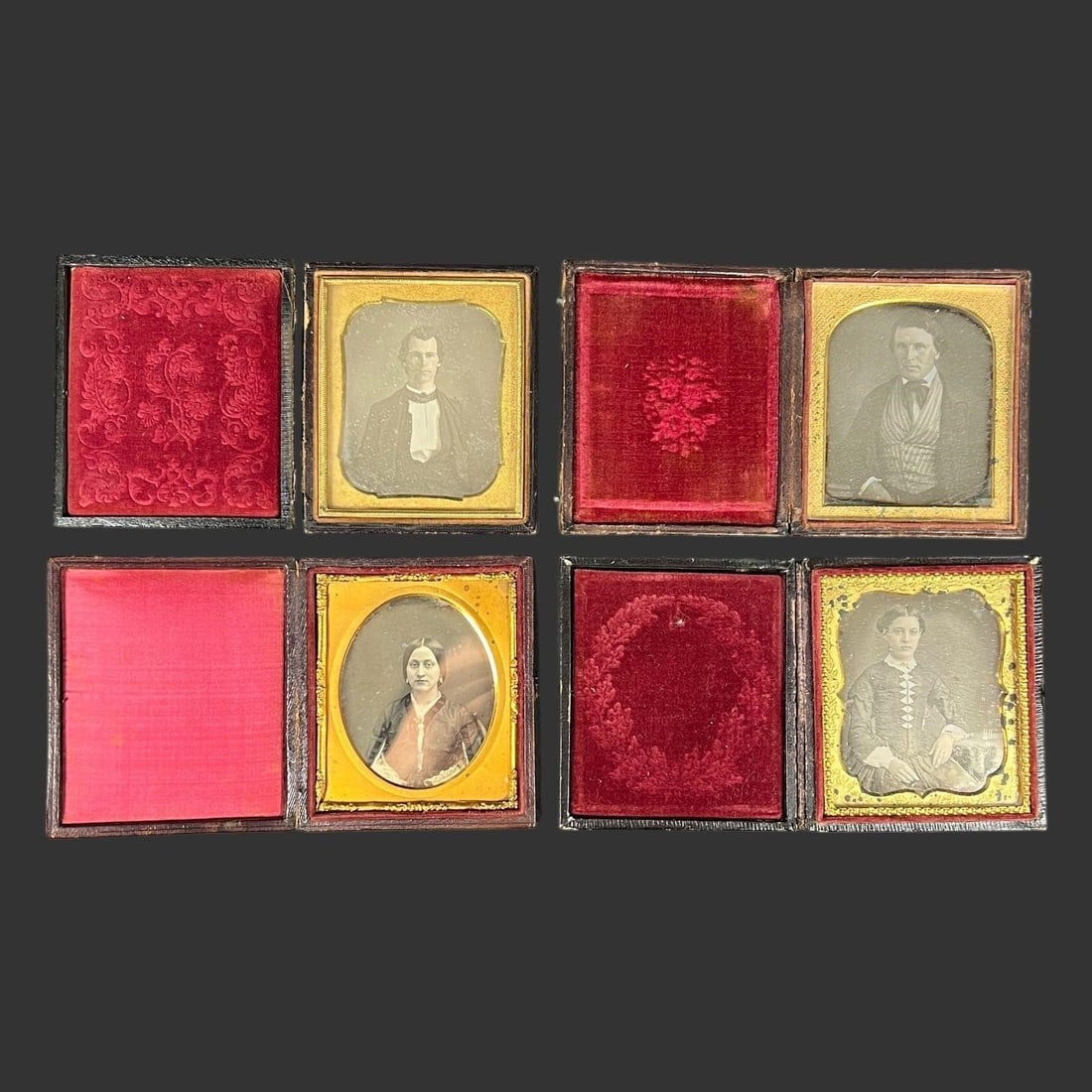Cased Daguerreotypes, Mid-19th Century (4) (1 of 9)