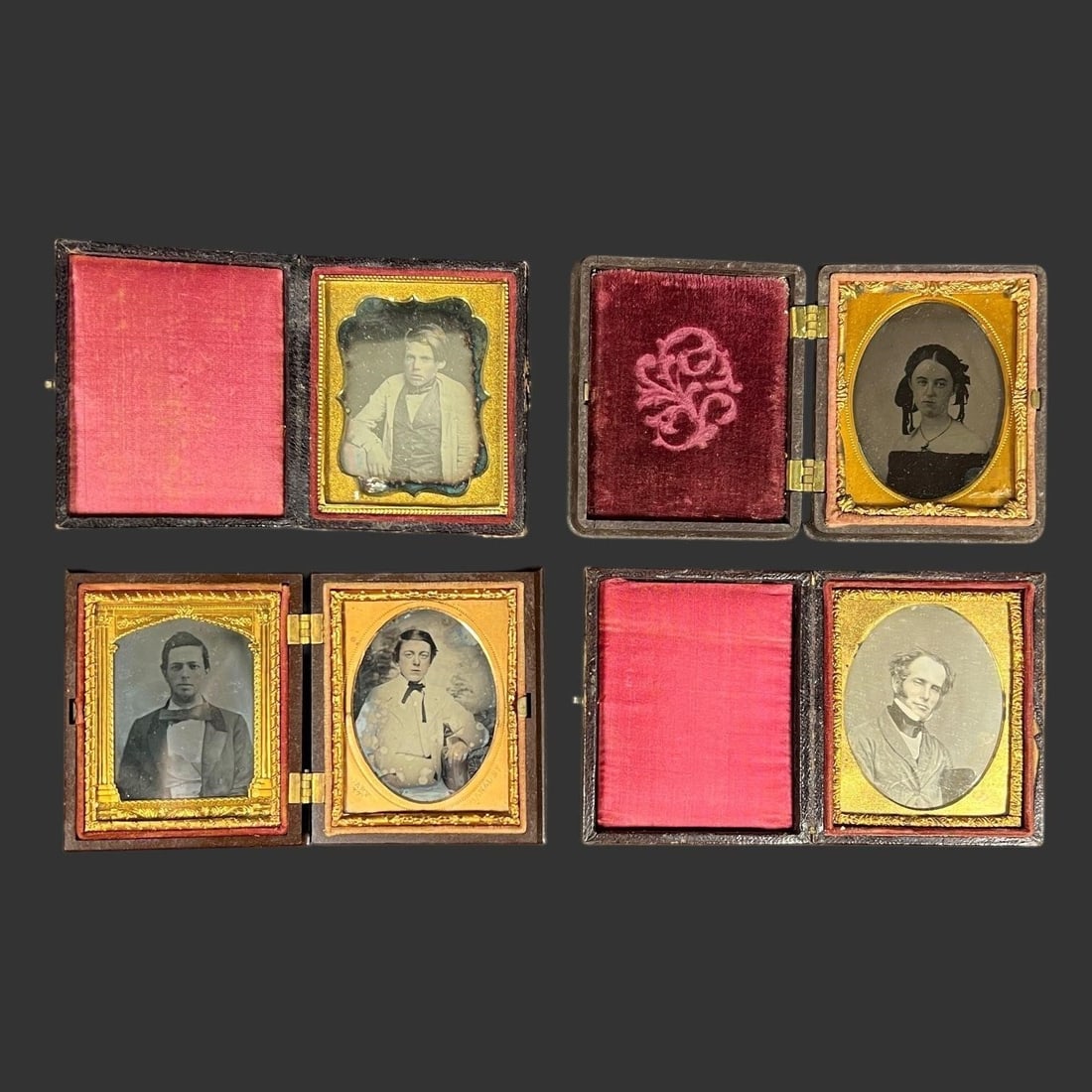 Four 19th-Century Cased Daguerreotype Portraits (1 of 9)